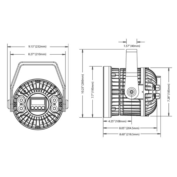 DESIGN LED 108 IP black Picture 3
