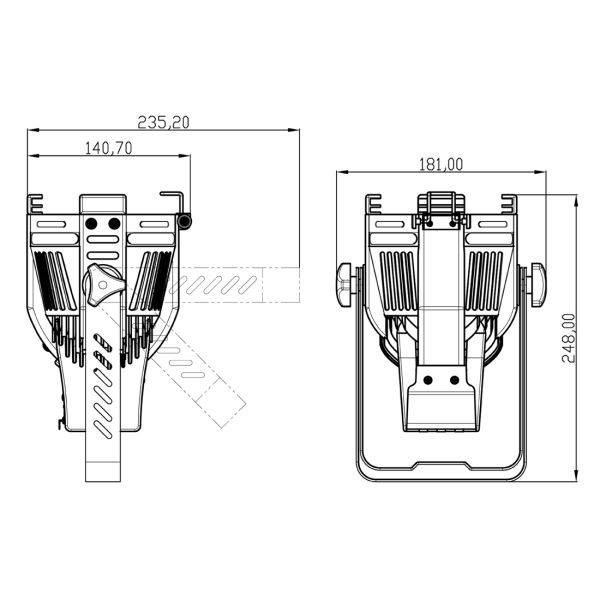 OPTI 30 LED RGB black 25° Picture 3